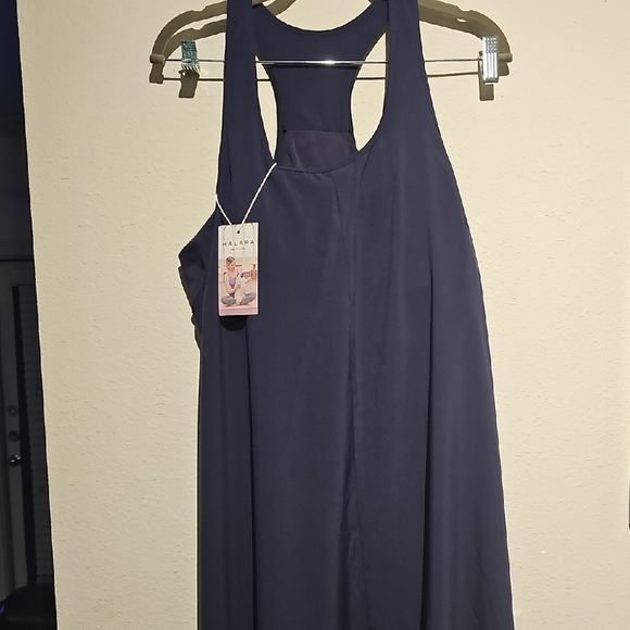 HALARA Navy High Low Dress - Picture 2 of 6